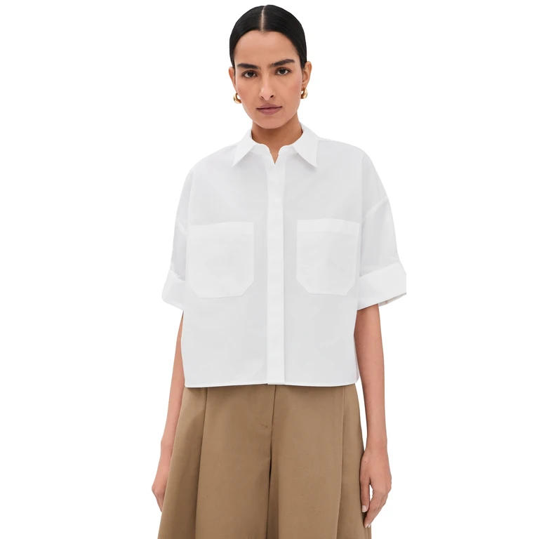 TWP My Newest Mistake Buttondown White XS/S
