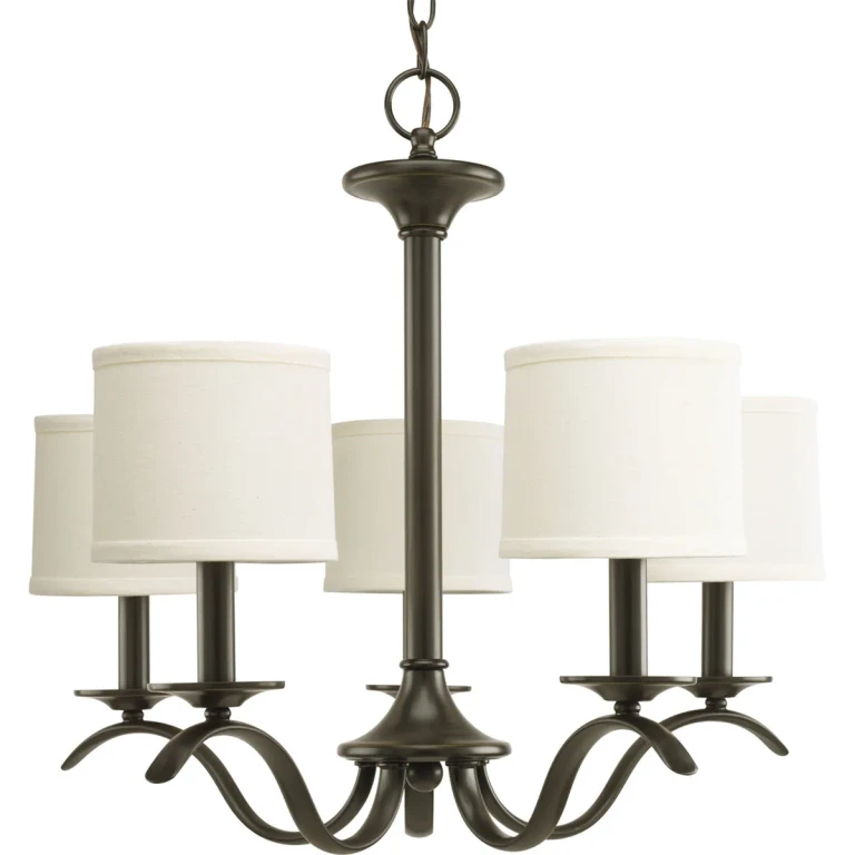 Antique Bronze Five Light Chandelier from the Inspire Collection