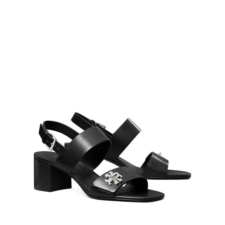 Tory Burch Women's Turnlock Heeled Sandal