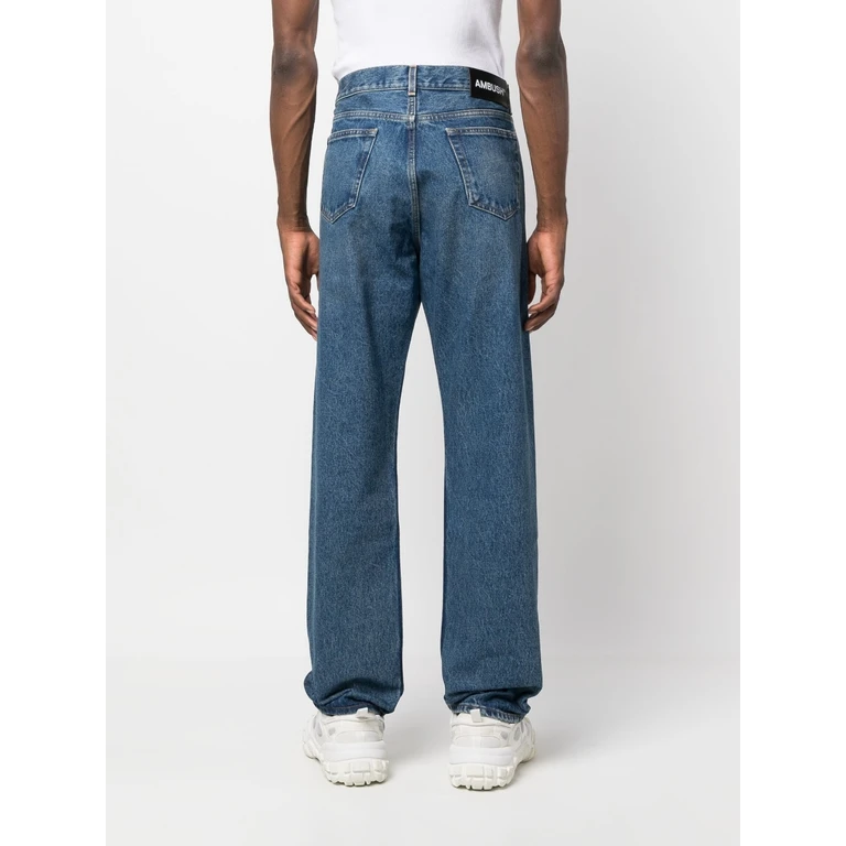 Ambush Jeans Clear Blue Cotton - Men
