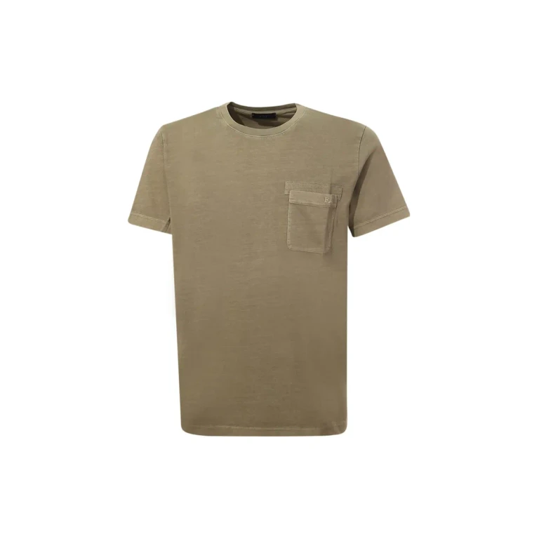 T-Shirt Men color Green (NPMB348132TUYKV419)
