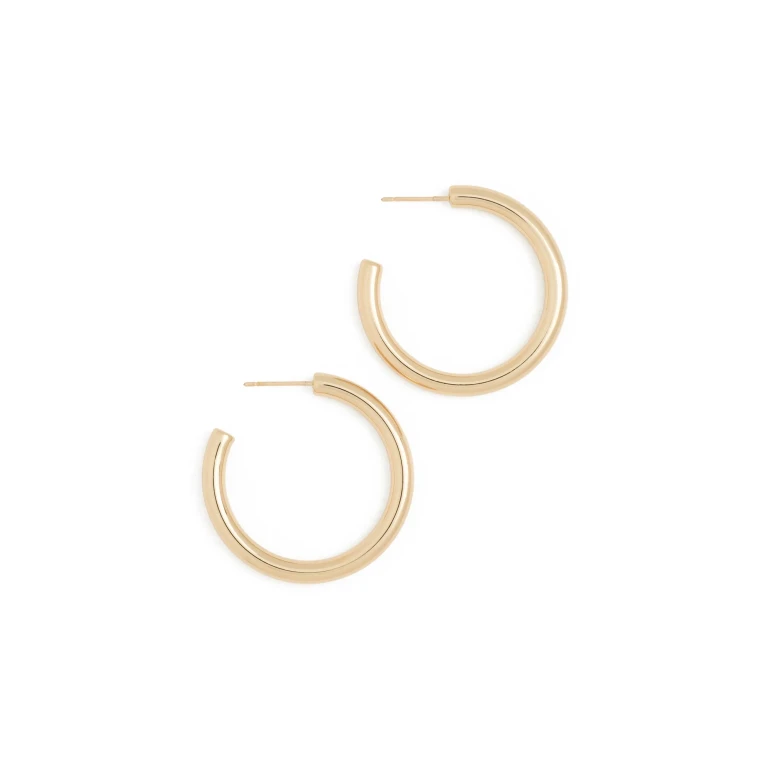Jennifer Fisher Lilly Mini Hoops Yellow Gold One Size