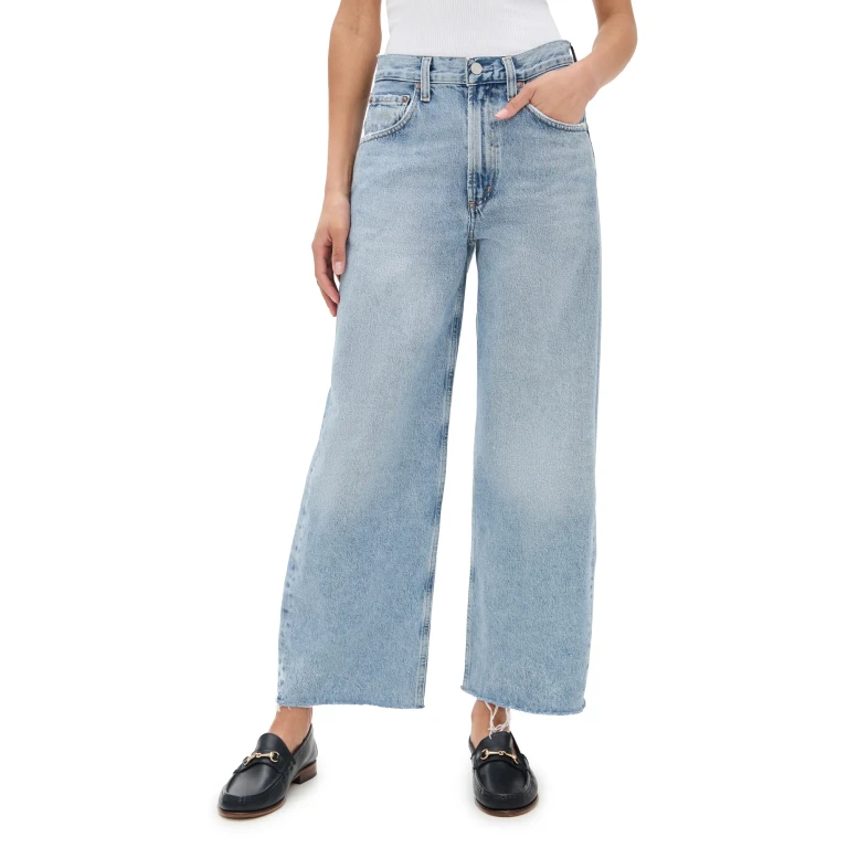 AGOLDE Low Curve Fray Jeans Force 27
