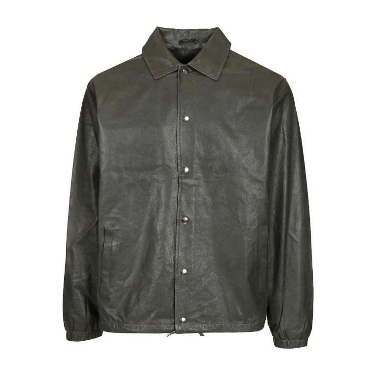 Giorgio Brato Blouson En Cuir - Wrinkled