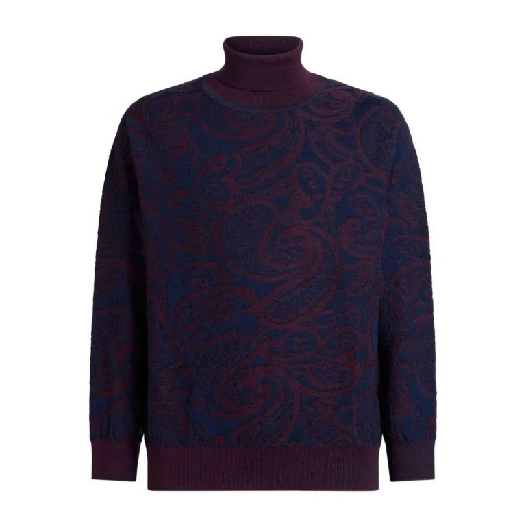 Etro Pull Col Rond - Multicolore
