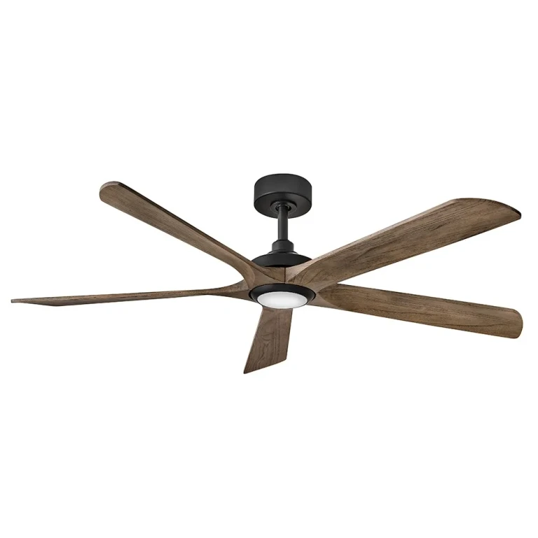 Matte Black 58" Smart Fan from the Layton Collection