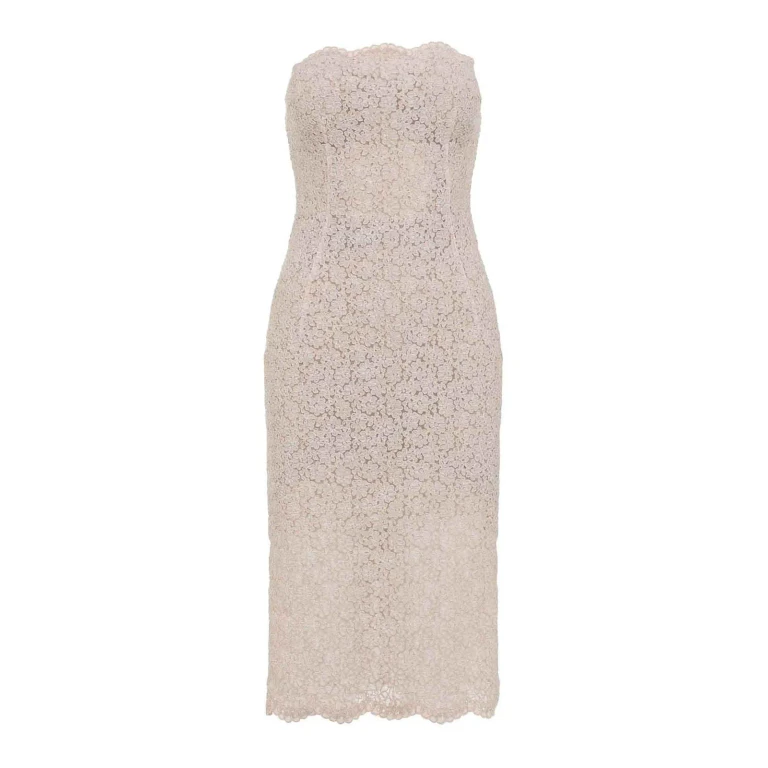 Ermanno Scervino Robe Au Genou - Couleur Chair