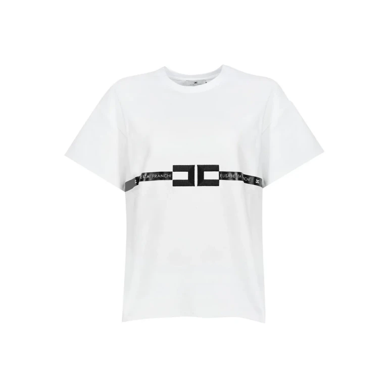 Elisabetta Franchi T-Shirt - Blanc