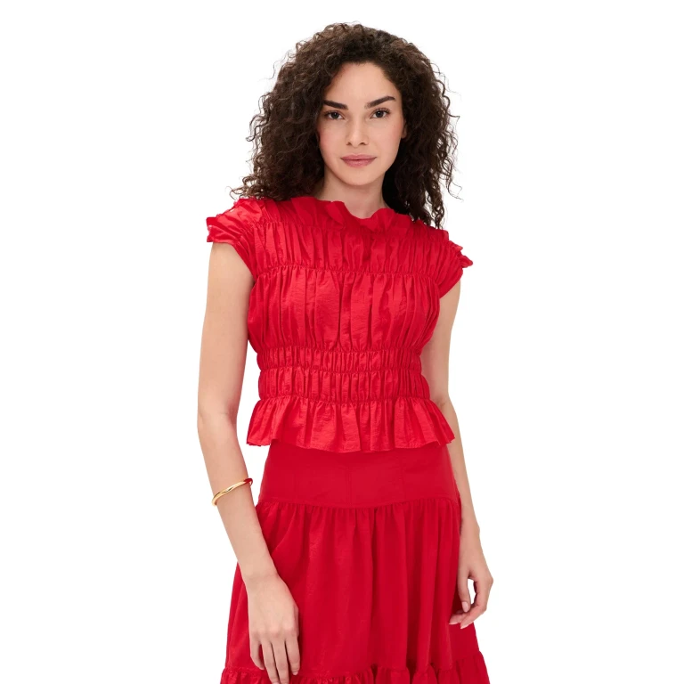 Cinq à Sept Evalina Top Goji Berry M