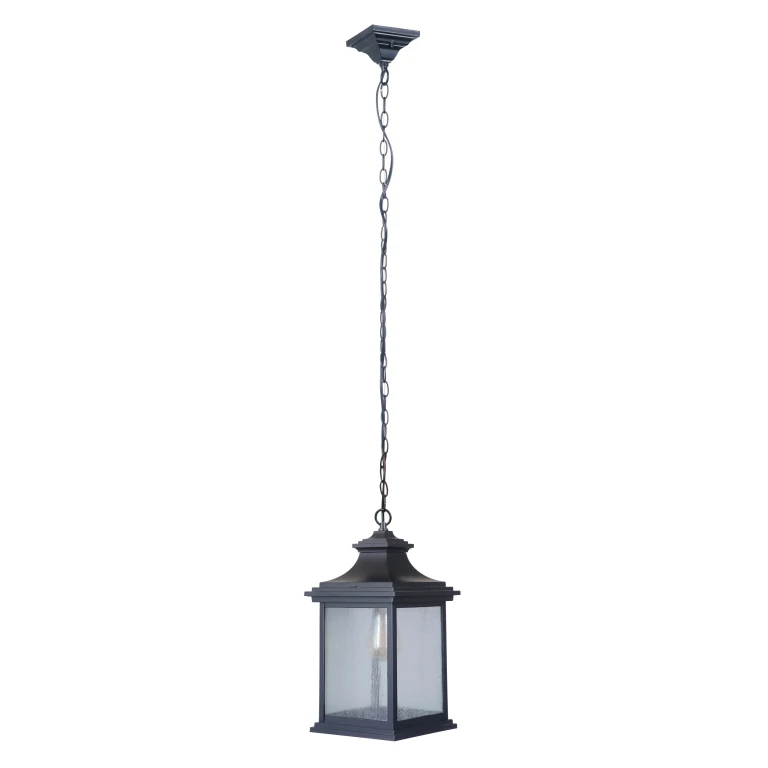Midnight One Light Outdoor Pendant from the Gentry Collection