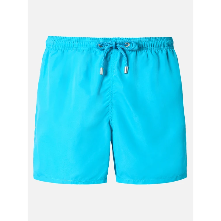 Mc2 Saint Barth Mens Swimsuit With Thermoreactive Print - Daisy Sky Swimshort - Men