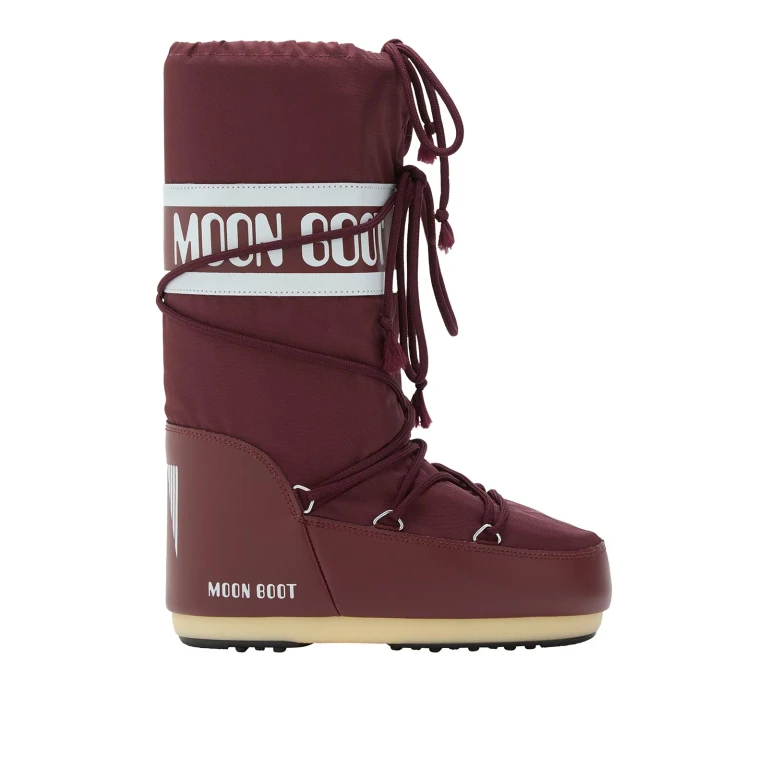 Moon Boot Bottes - Rouge Brun