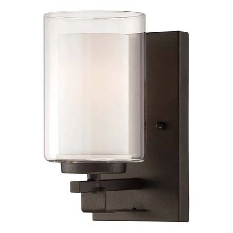 Parsons Studio Wall Sconce in Smoked Iron