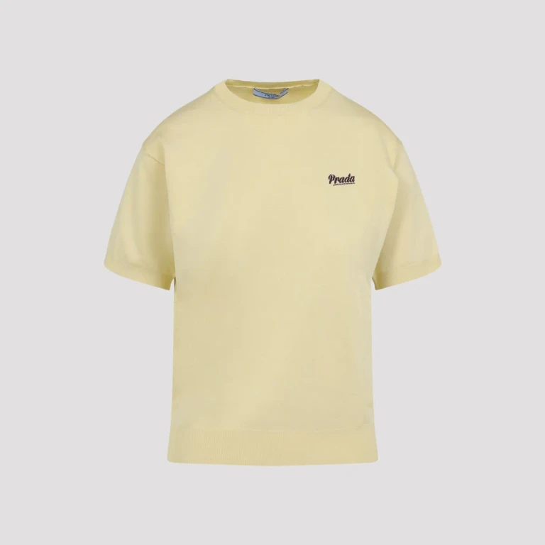 T-shirt Prada de seda reciclada