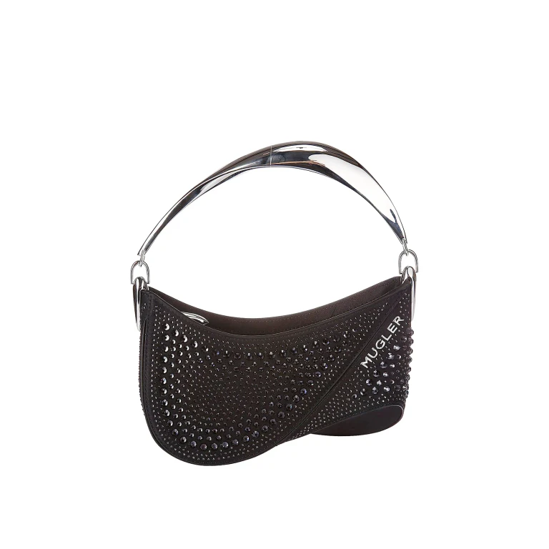 Mugler Sac Porté Épaule - Noir