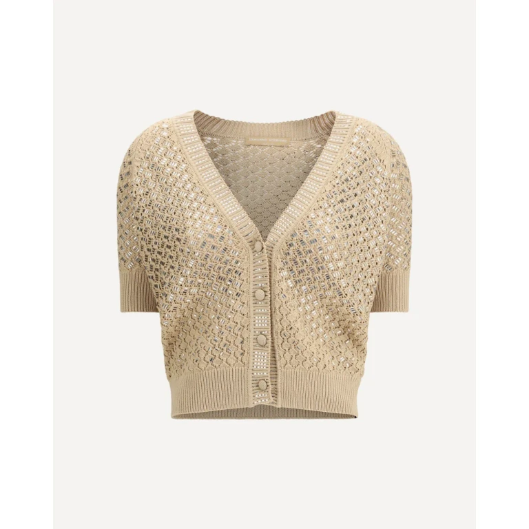 Ermanno Scervino Damesvest met korte mouwen (maat M)