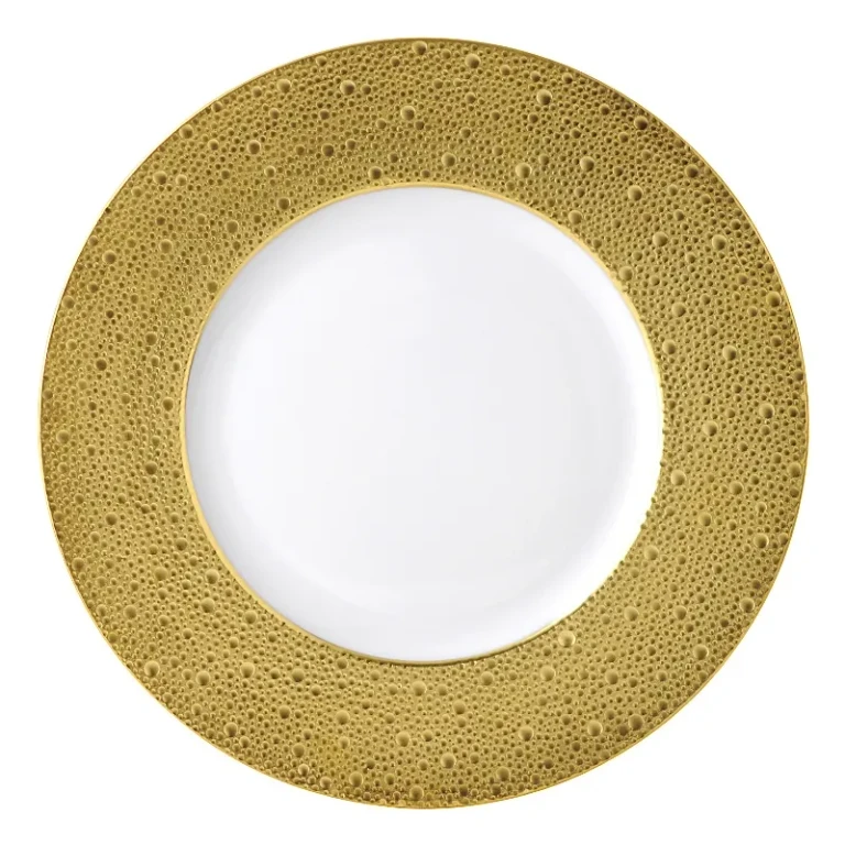 Bernardaud Ecume Gold Service Plate