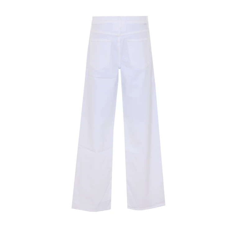 Mother Jeans White Cotton - Women