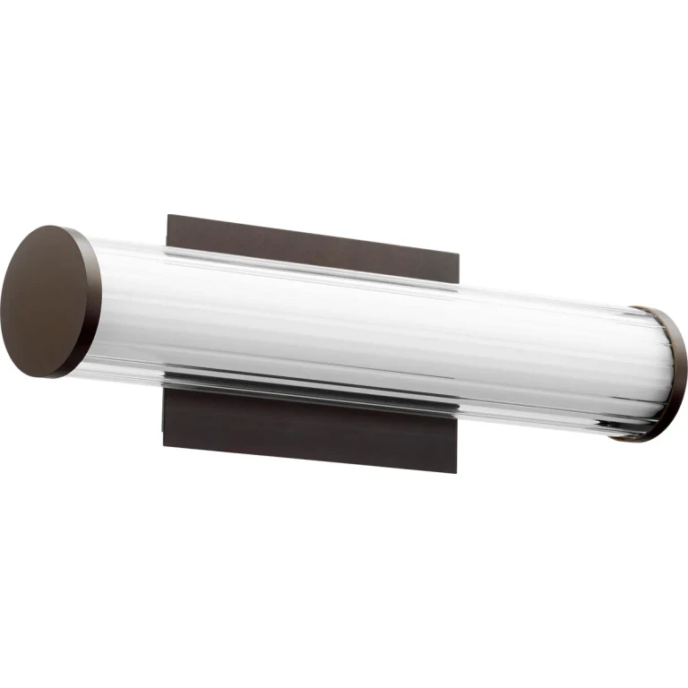 Quorum Transitional 5" Bathroom Vanity Light in Oiled Bronze