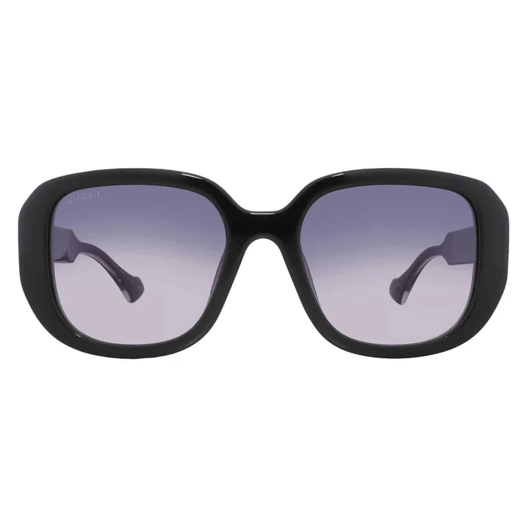 Gucci Grey Gradient Square Ladies Sunglasses GG1557SK 001 54