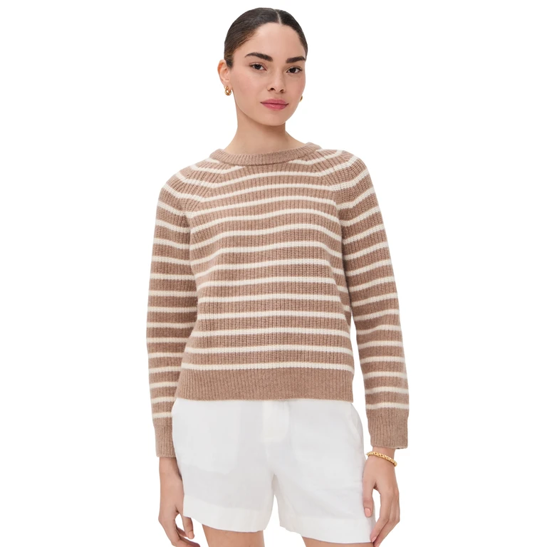 Marea Marea Sweater Camel/Ivory S