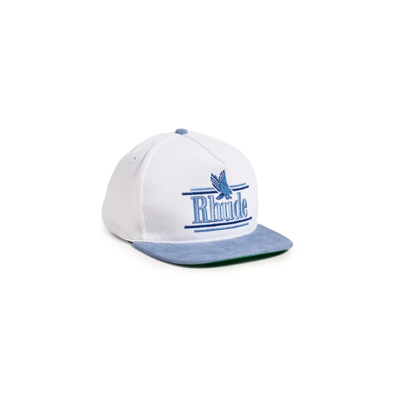Rhude Rossa Hat Blue/White One Size