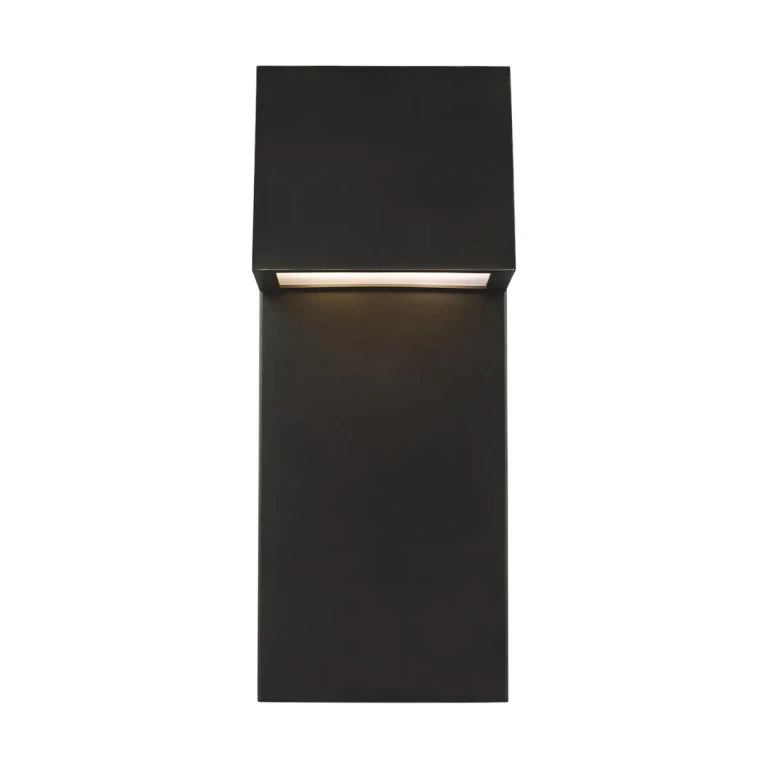 Antique Bronze LED Outdoor Wall Lantern from the Rocha Collection