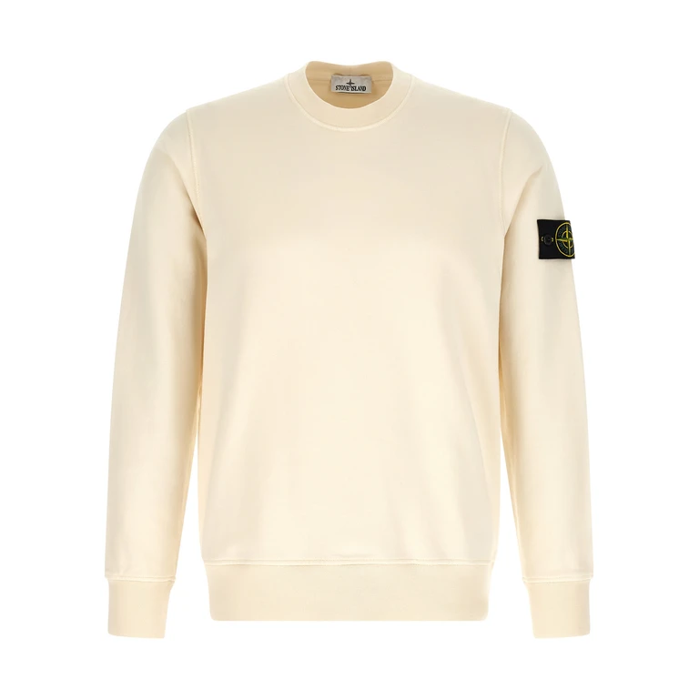 Beige Cotton Sweatshirt Clothing - Men