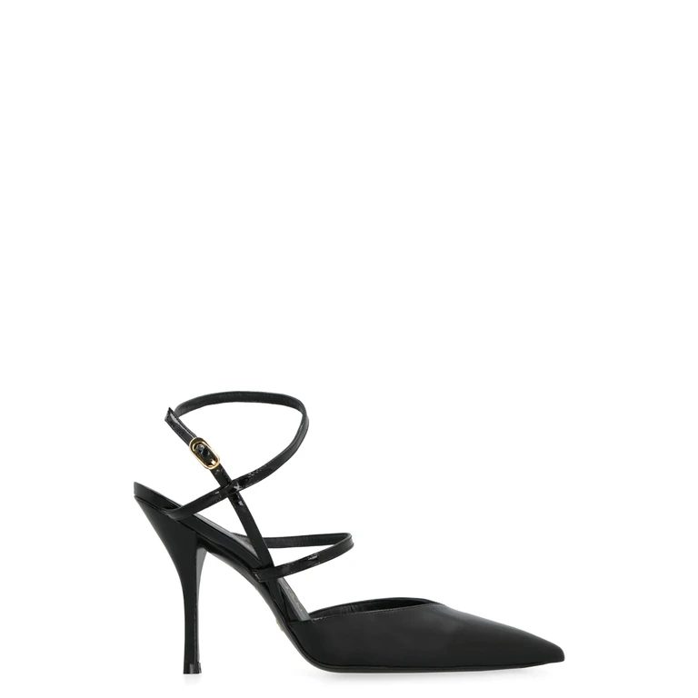 Stuart Weitzman Strapeze Leather Pumps