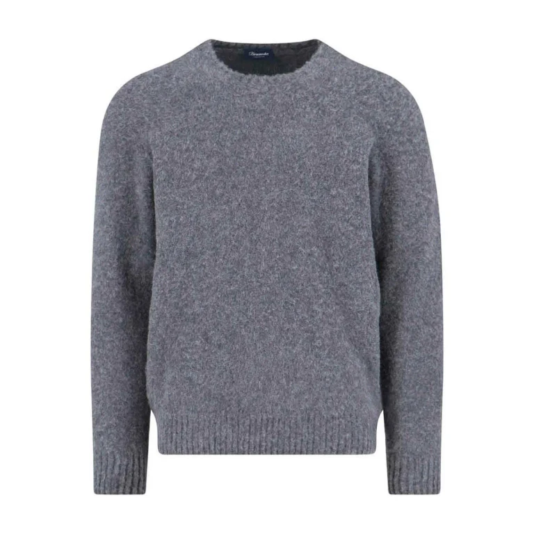 Drumohr Pull Col Rond - Gris