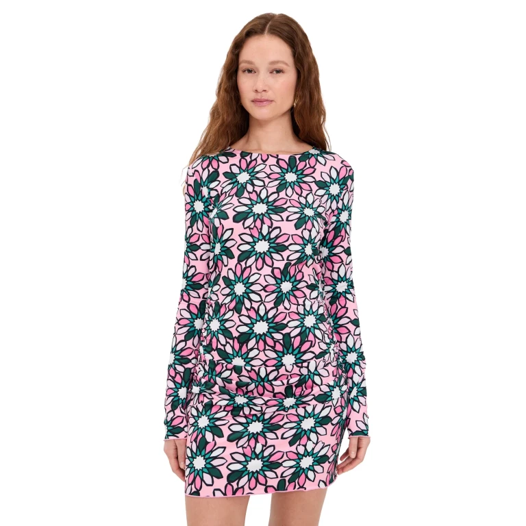 Eywasouls Malibu Hazel Dress Orchid Botanica L