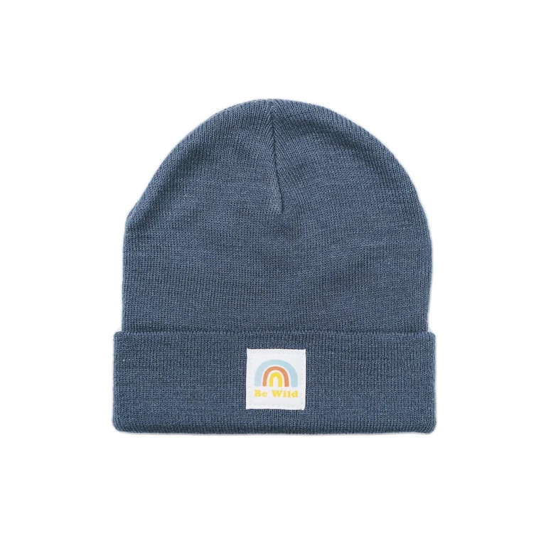 Be Wild Cuffed Beanie | Slate