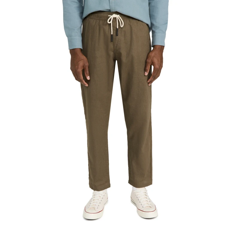 OAS Linen Pants Navy S