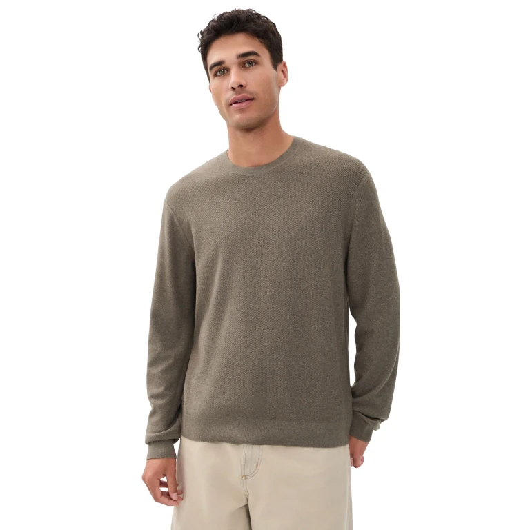 Theory Riland クルーネックセーター モレルメランジ L