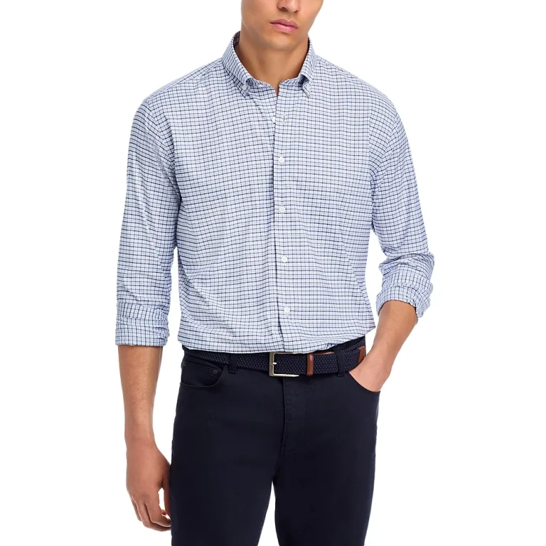 Peter Millar Leavenworth Performance Twill Sport Shirt