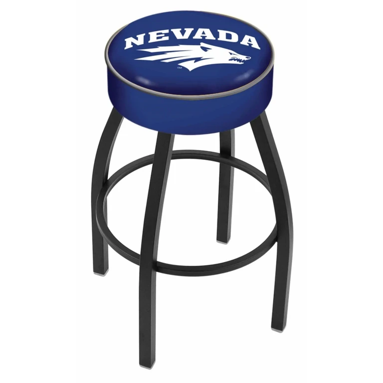 Black Cushion Swivel Counter Height Stool - UNR