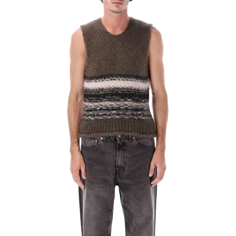 Suit Vest Men color Dove Grey (M4253PBBLUR)