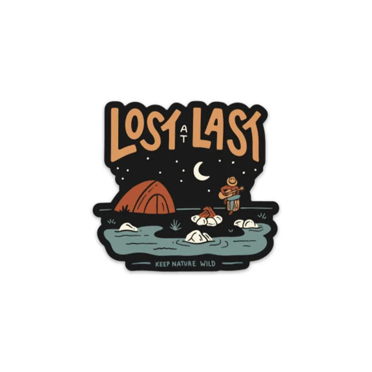 Lost at Last | Sticker