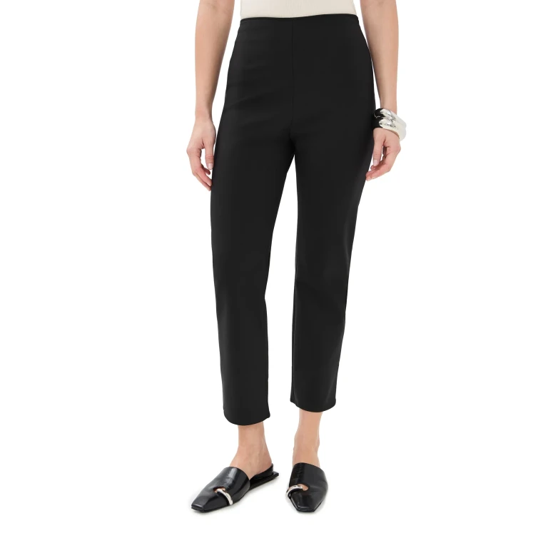 Róhe Cigarette Scruba Trousers Black 40