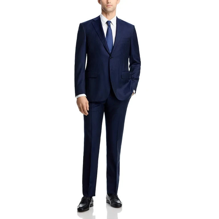 Canali Siena Tonal Stripe Regular Fit Suit