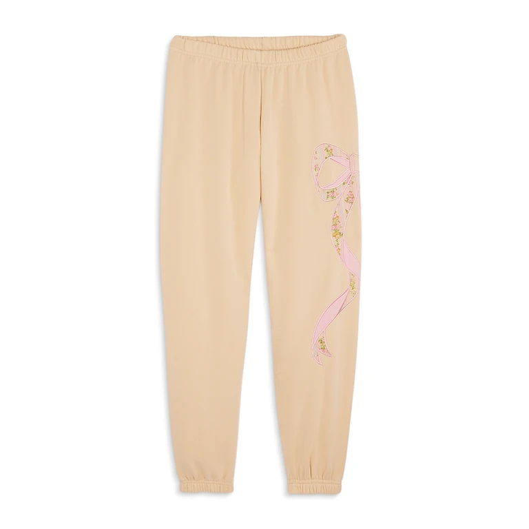 KatieJnyc Girls' Dylan Bow Applique Jogger Pants - Big Kid