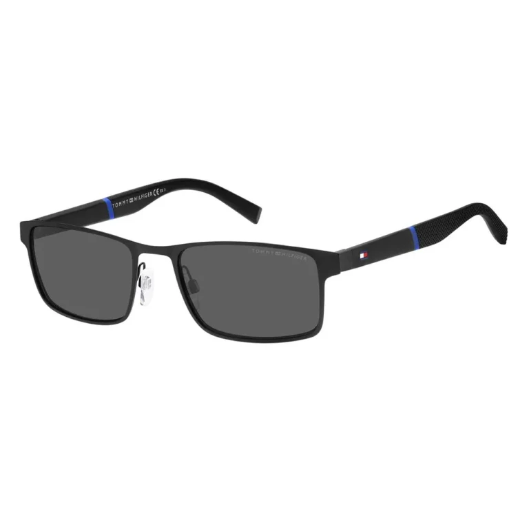 Tommy Hilfiger Grey Rectangular Mens Sunglasses TH 1904/S 0003/IR 55