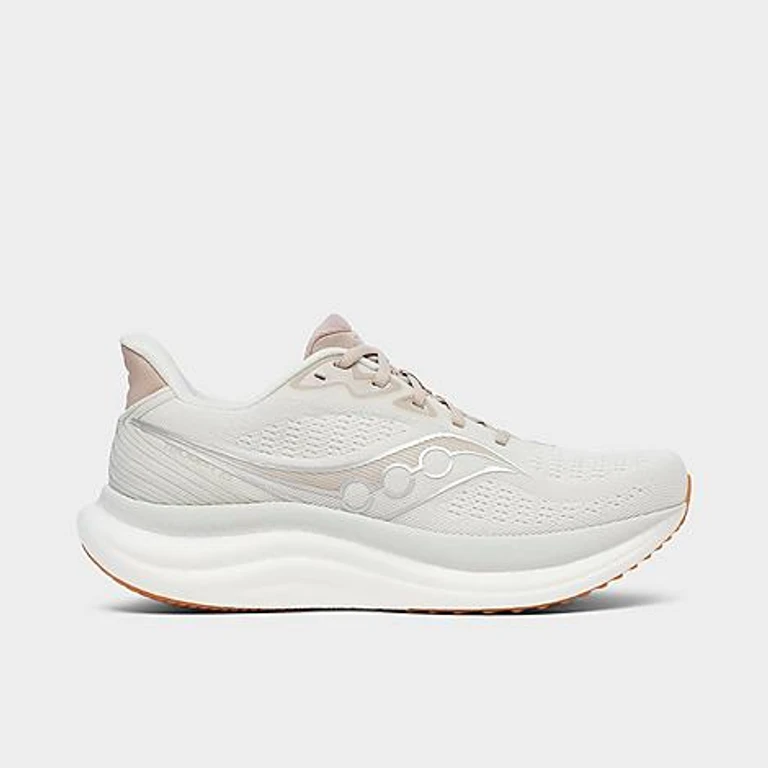 Saucony Men's Triumph 23 Running Shoes in Quartz/Gum Size: 7.0