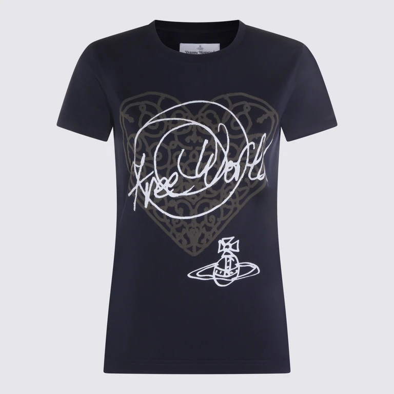 Vivienne Westwood T-shirts and Polos Blue _100 % Co - Women