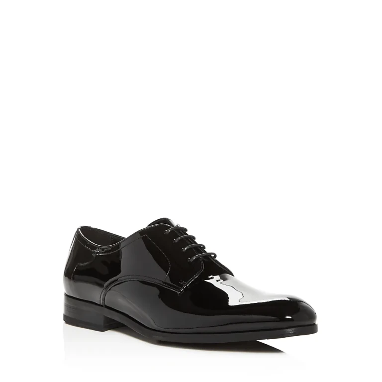 To Boot New York Men's Aalborg Patent Leather Plain Toe Oxfords