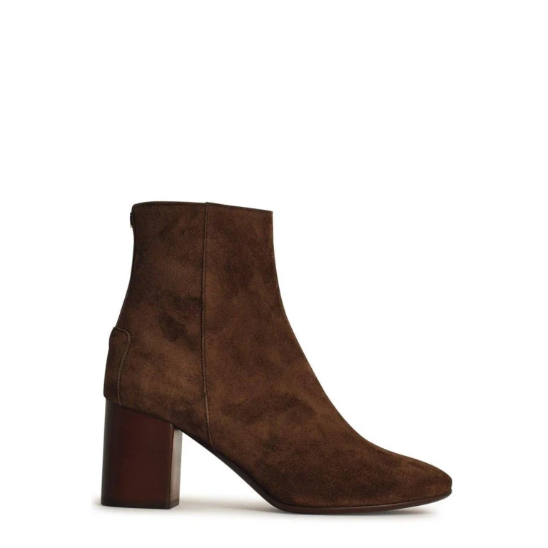 Alexander McQueen Block Heel Ankle Boots