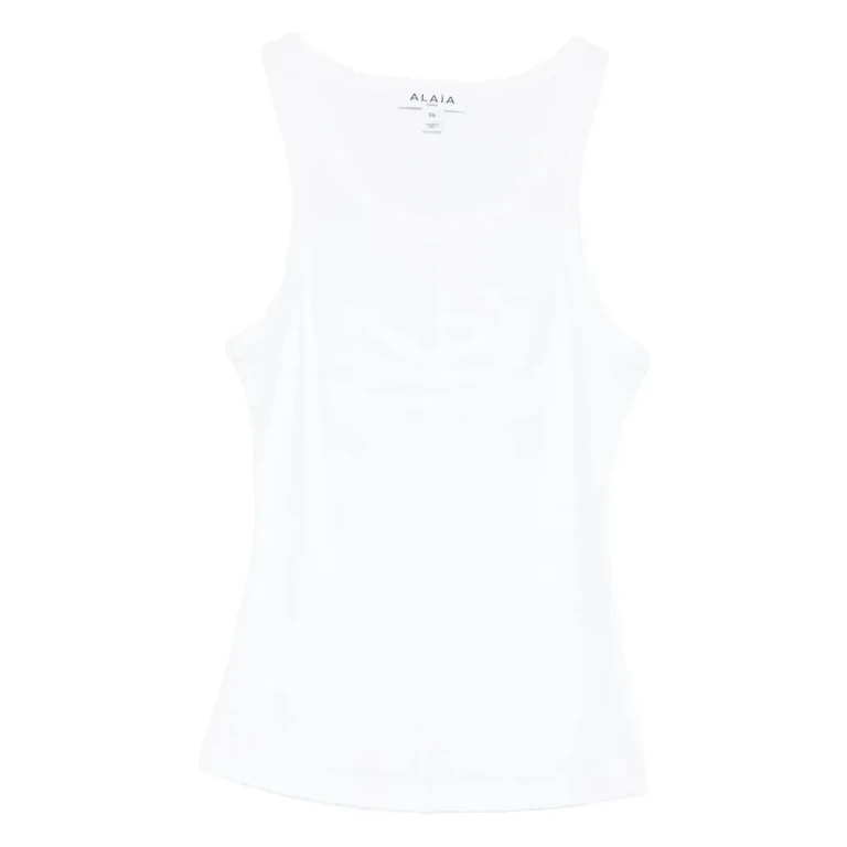 Alaïa Scoop-neck Tank Top