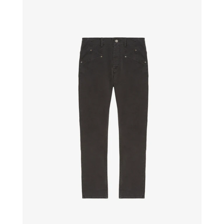 Pantalon Niliane - Femme - Noir Délavé - Taille 34 - Isabel Marant