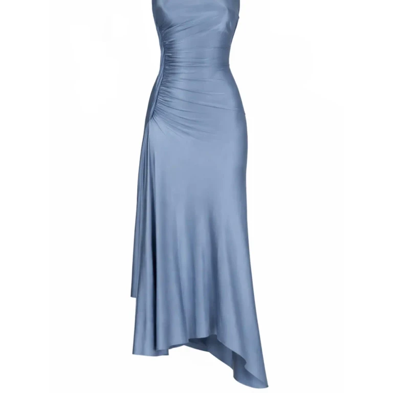 Victoria Beckham Woven And Draped Dress