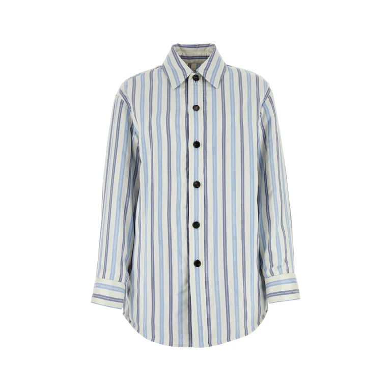 Bottega Veneta 778671v3op0 4021 Lightblue Camicie